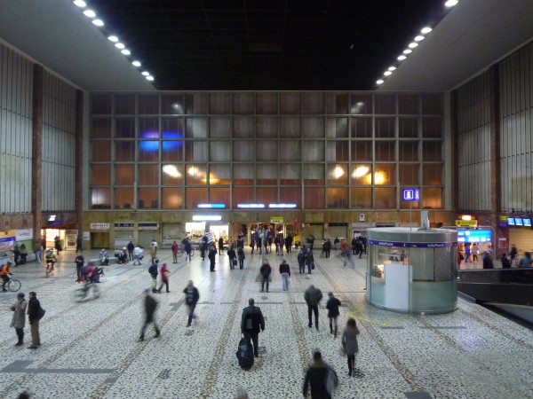 Bahnhofshalle im ehemaligen Wiener Südbahnhof